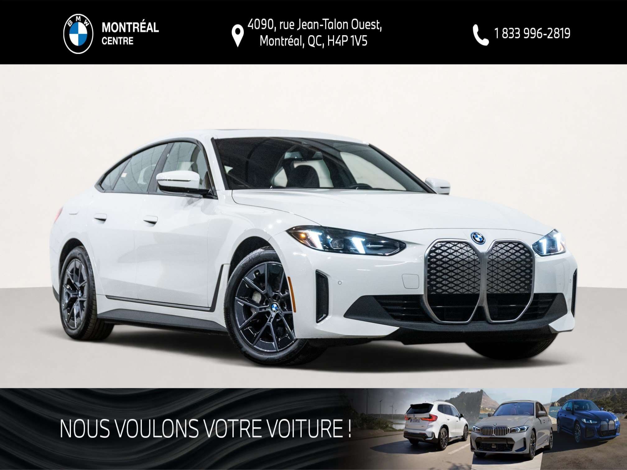 2025 BMW i4 eDrive35 | M Sport | Sièges électriques | Sièges c