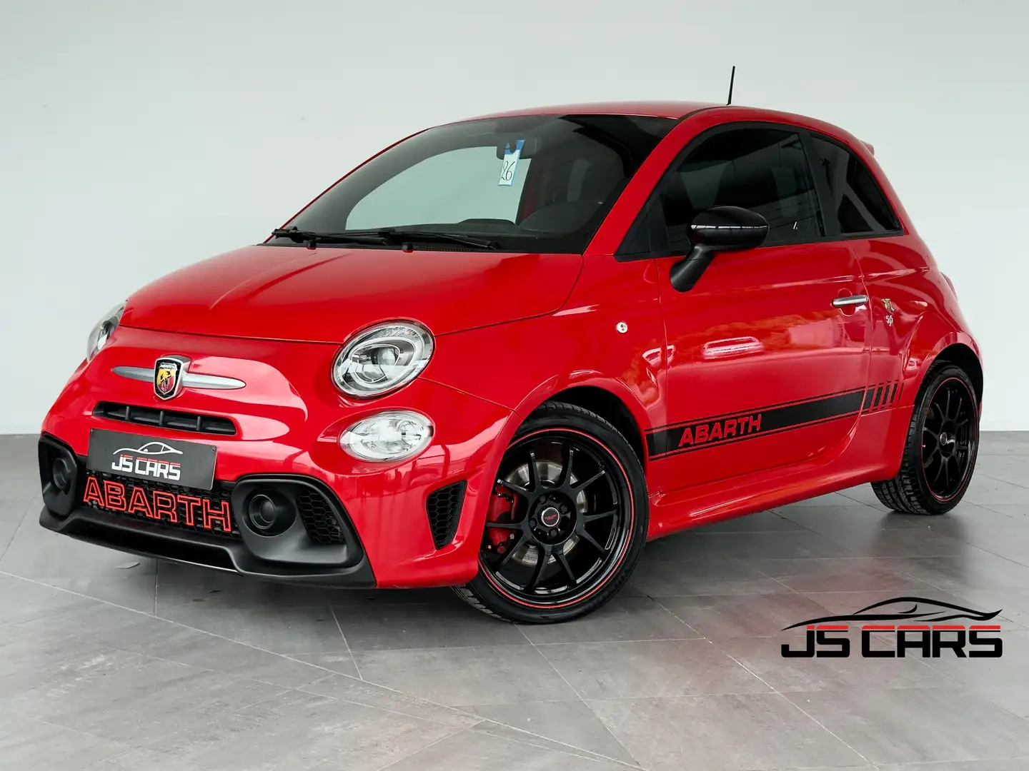 Abarth 595 1.4 T-Jet-AIRCO-UCONNECT-JANTES 17 Rouge - 1