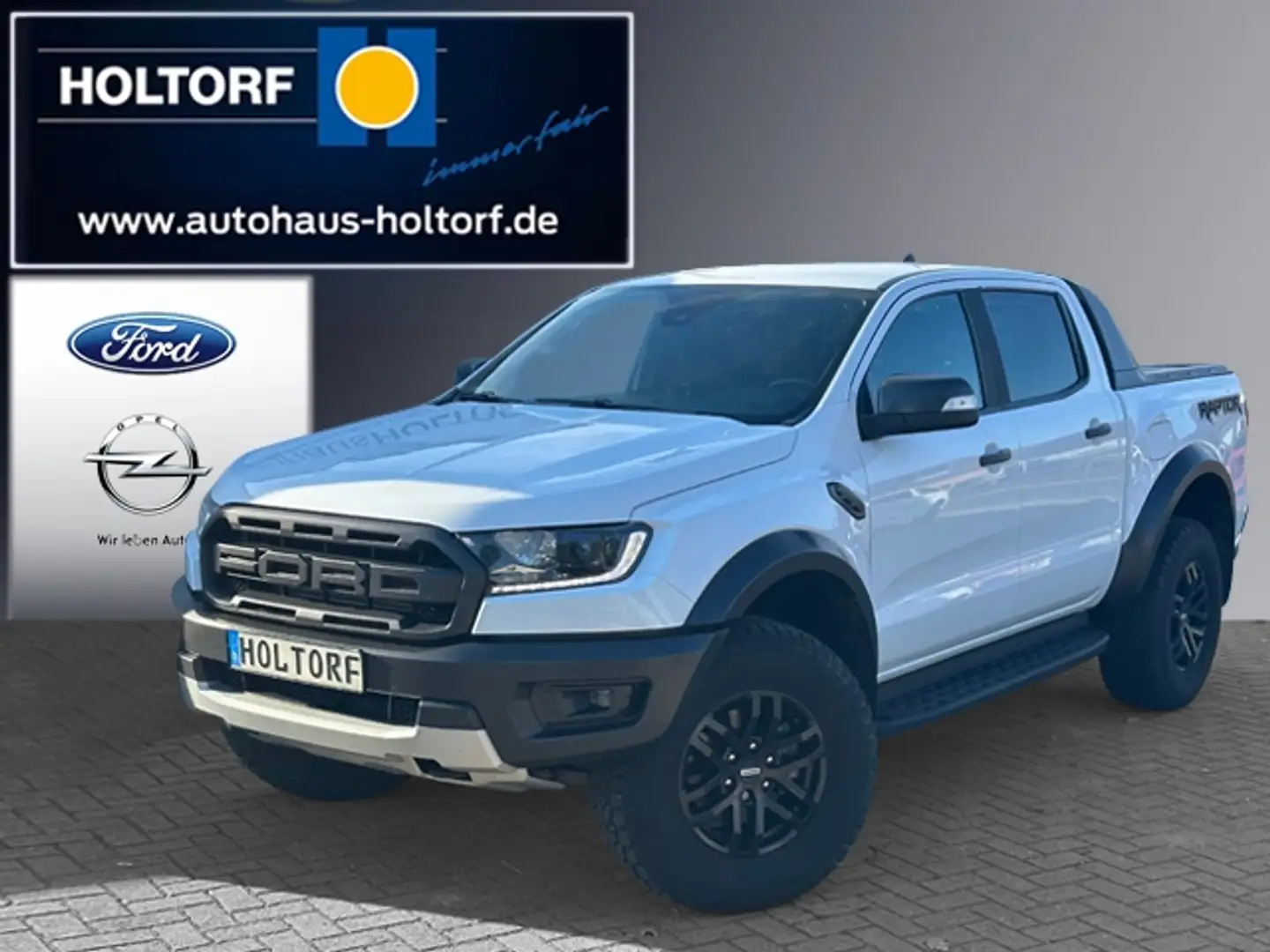 Ford Ranger Raptor DoKa 4x4 AHK Standheizung Wit - 1