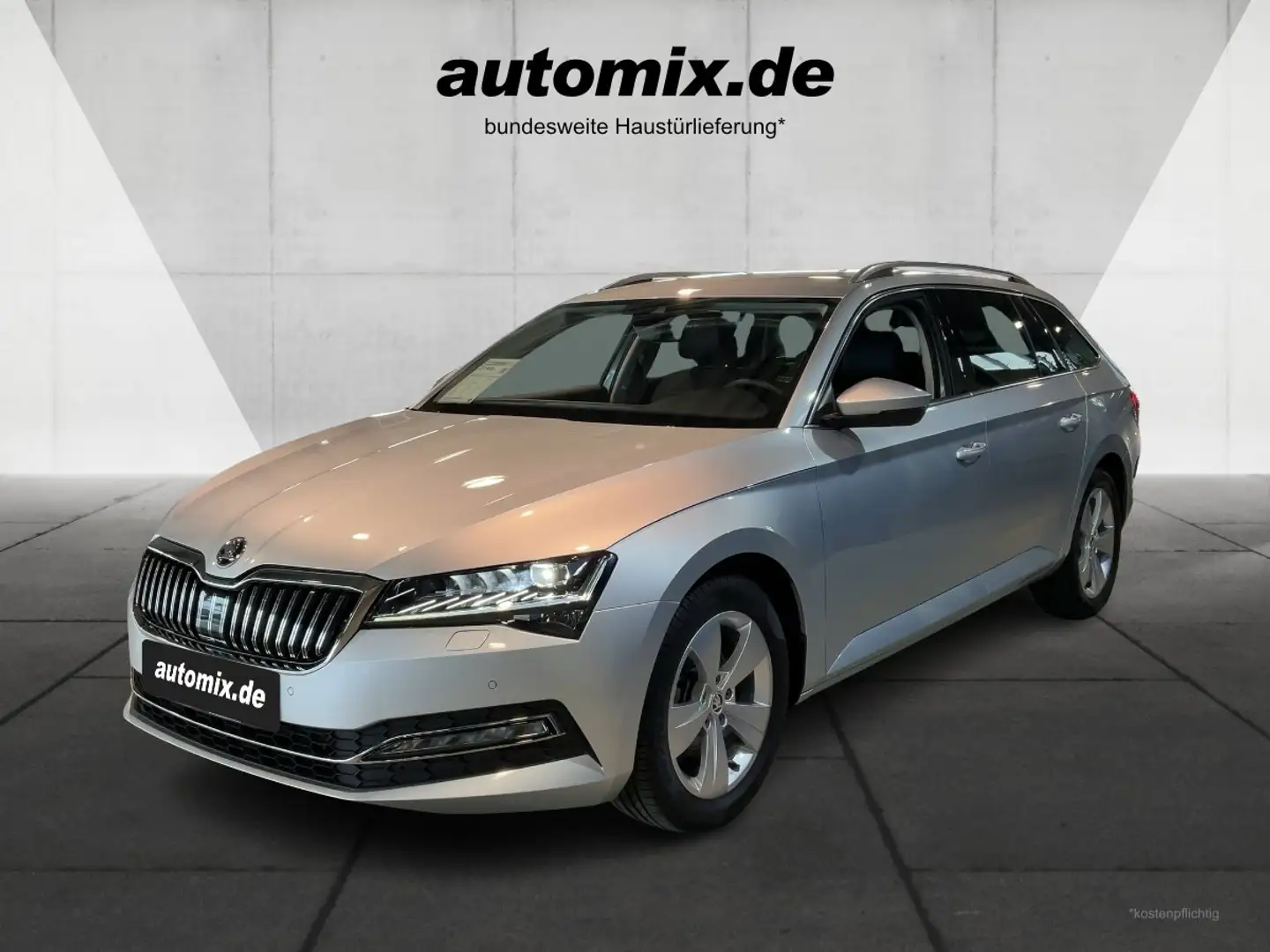 Skoda Superb ,Navi,ACC,AUTOM.,Kamera,SHZ,LED, Zilver - 1