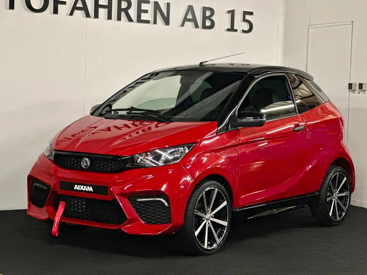 Aixam Coupe GTI Emotion, Mit Lieferung, Mopedauto Microcar Rot - 2