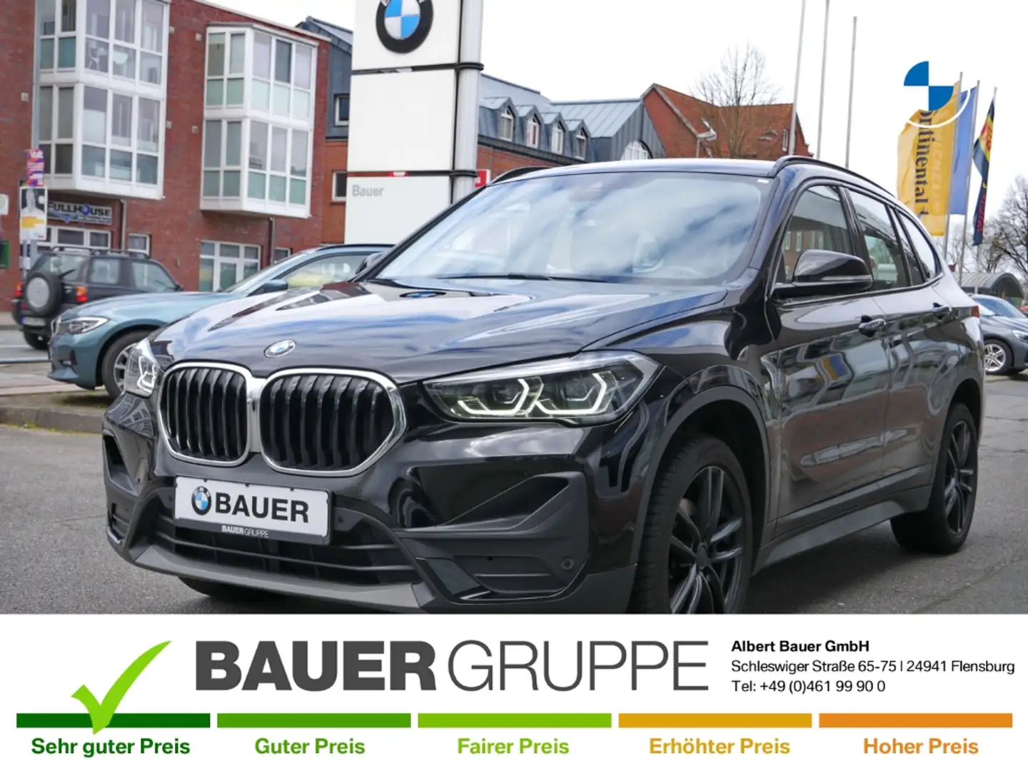 BMW X1 sDrive18d Advantage LED 18'' Driving Assist SHZ Bl Schwarz - 1