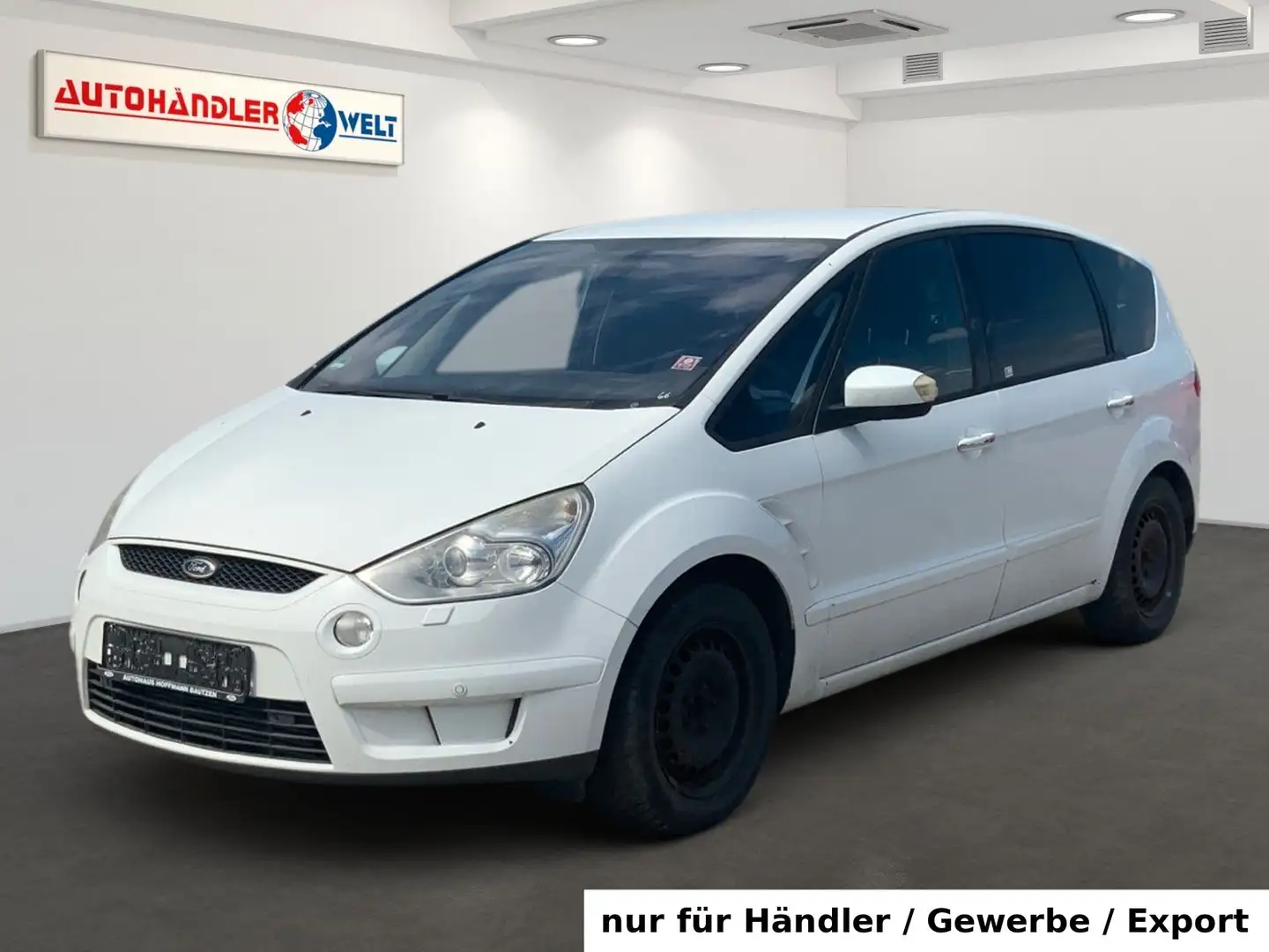 Ford S-Max 2.2 TDCi Titan-S Xenon Leder Memo Nav AAC Blanc - 1