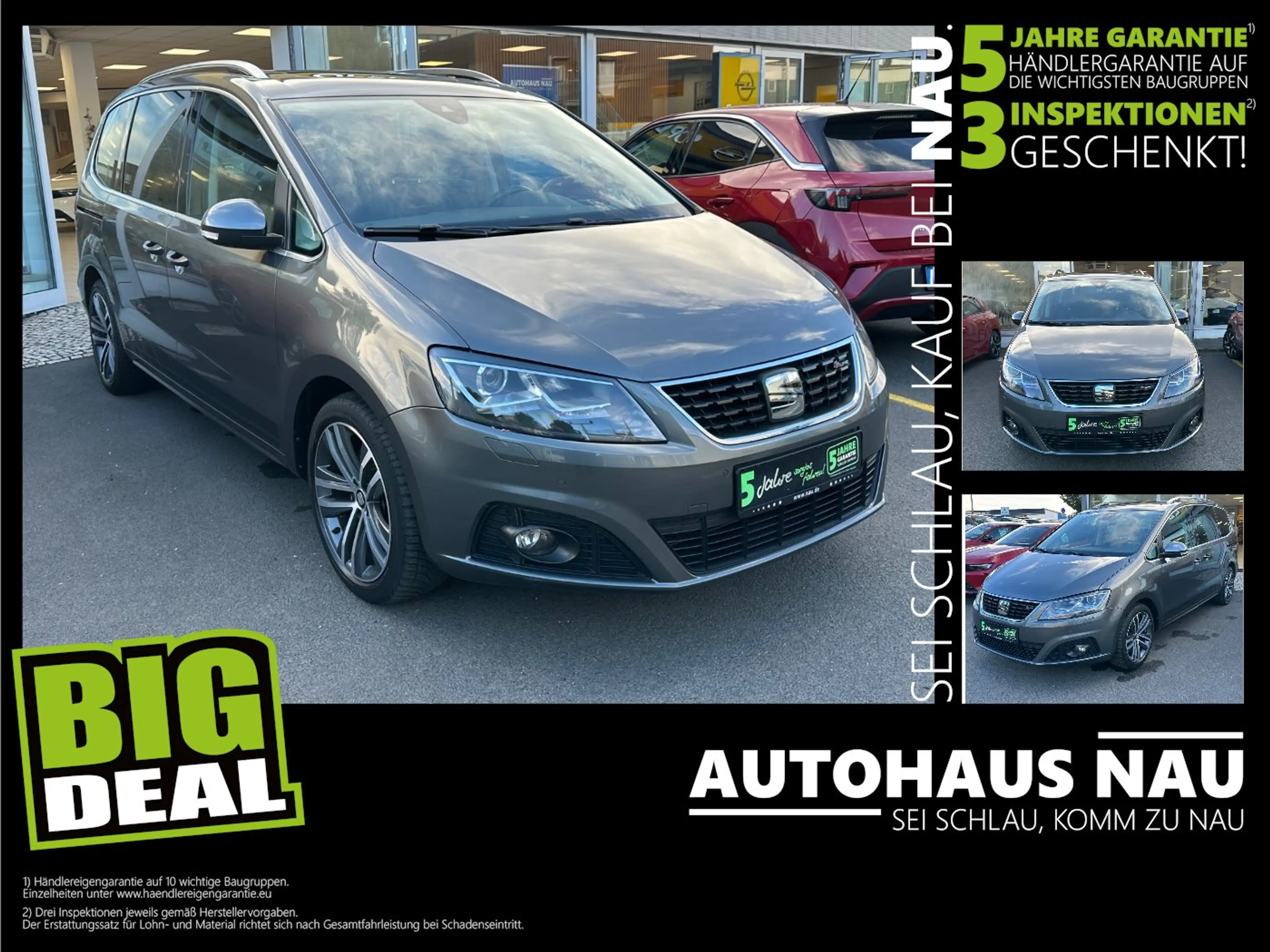 SEAT Alhambra 1.4 TSI FR-Line inkl. Inspektionspaket!