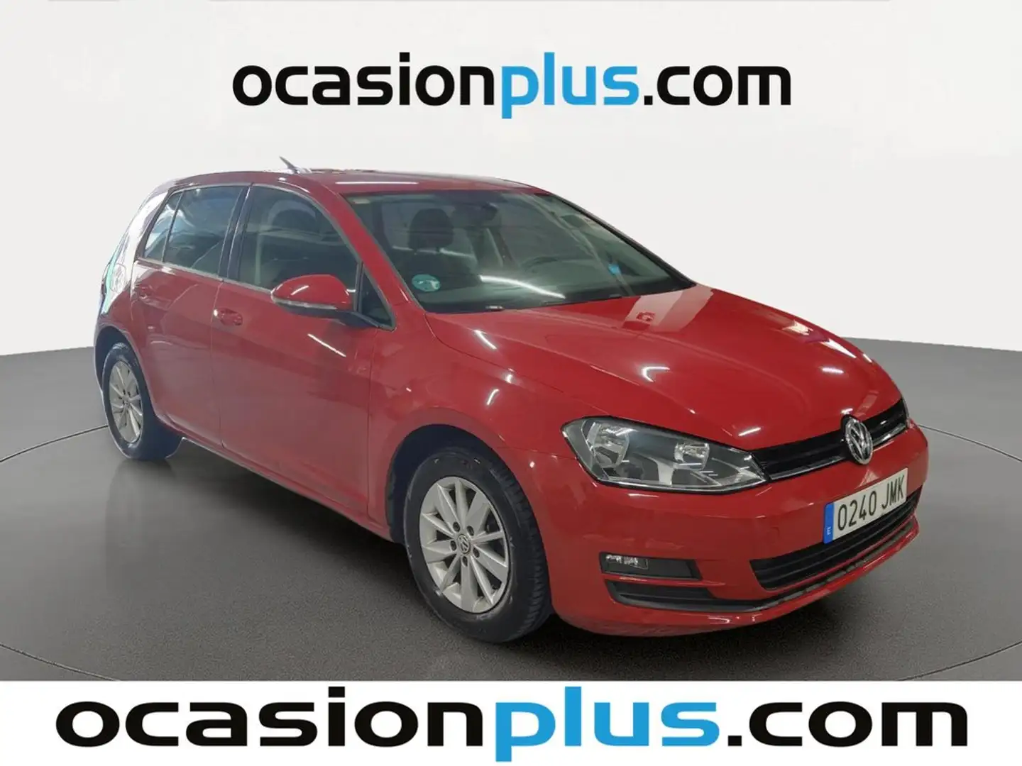 Volkswagen Golf 1.6TDI CR BMT Business 110 Rojo - 2