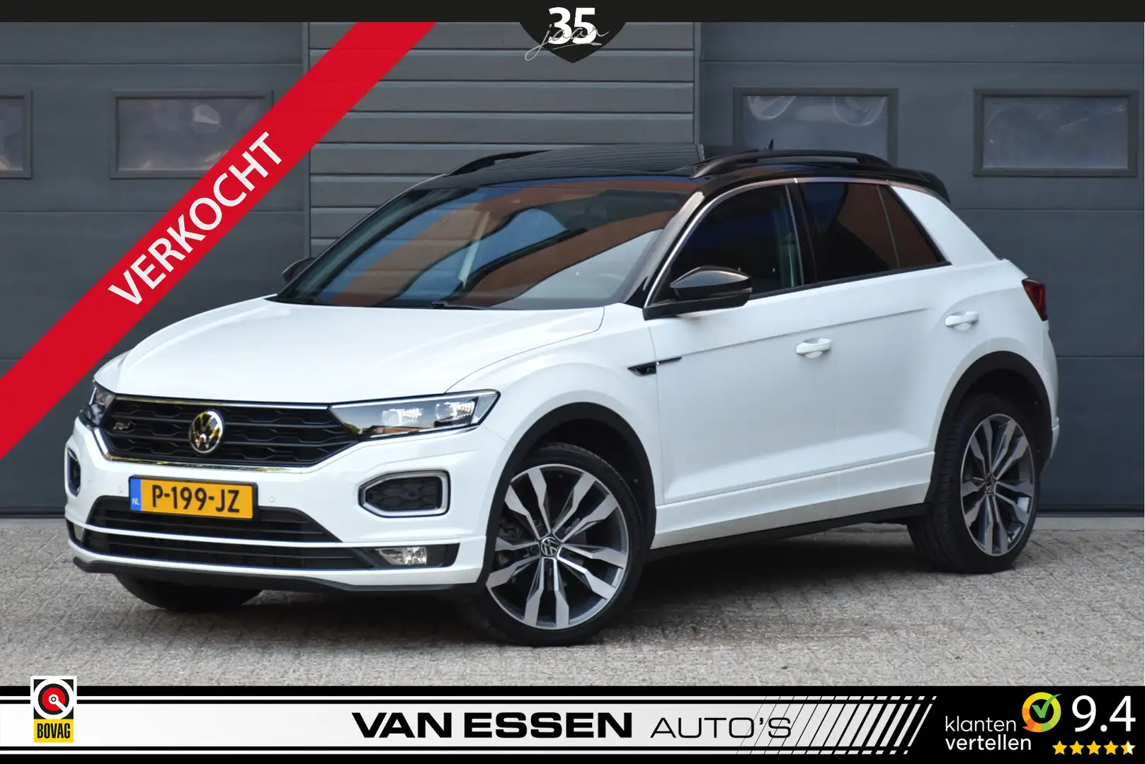 Volkswagen T-Roc 1.5 TSI Sport Business R-Line Automaat Pano Navi C Wit - 1