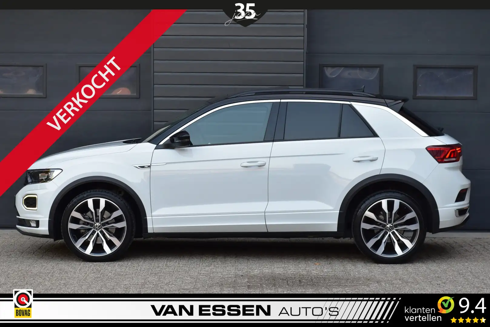 Volkswagen T-Roc 1.5 TSI Sport Business R-Line Automaat Pano Navi C Wit - 2