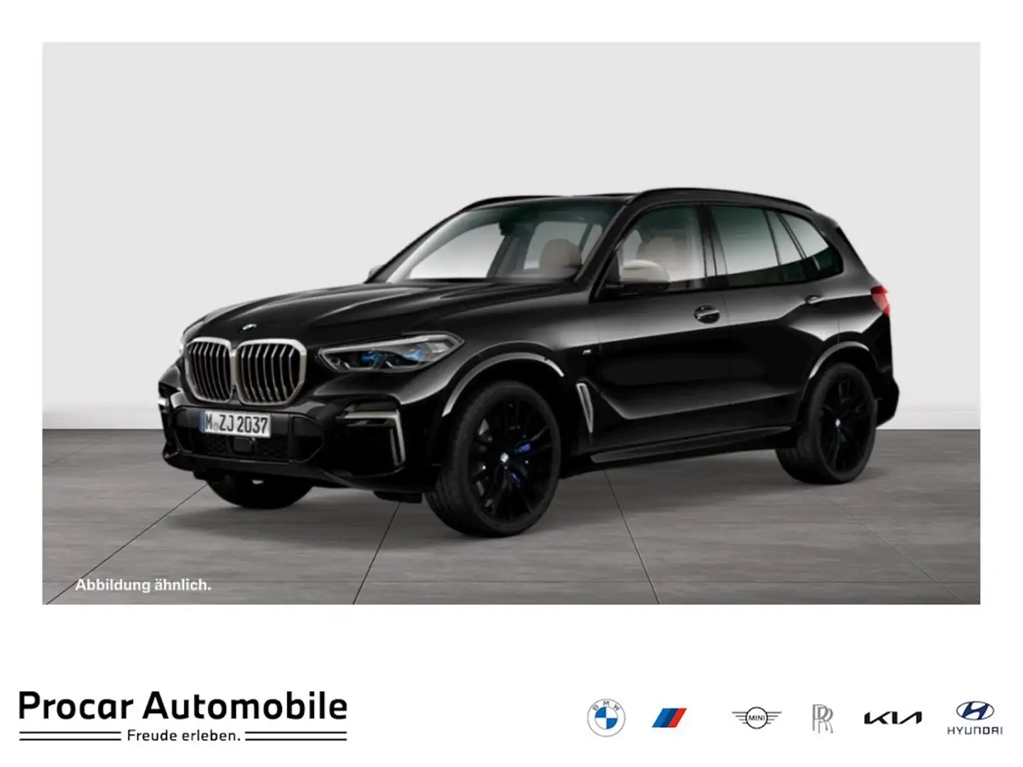 BMW X5 M 50i HuD+Pano+Laser+H/K+Aktivlenkung+Komfortsitze+M Schwarz - 1