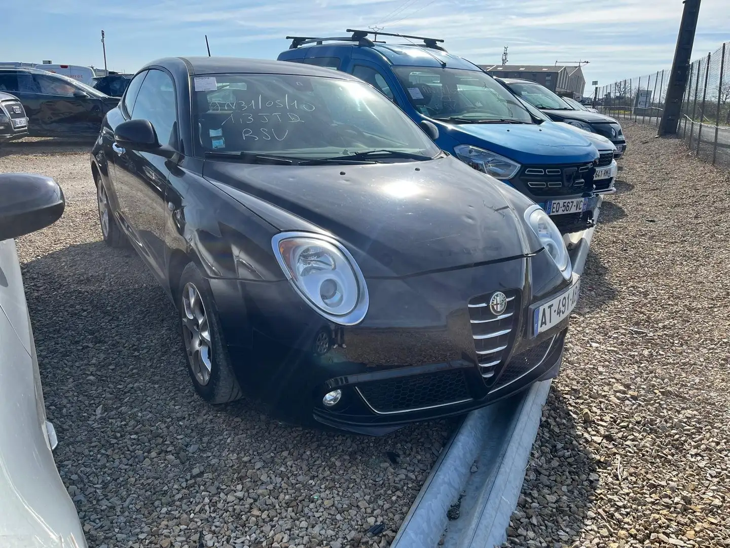Alfa Romeo MiTo 1.3 JTDm 95 S/S Distinctive / AT491 Noir - 1
