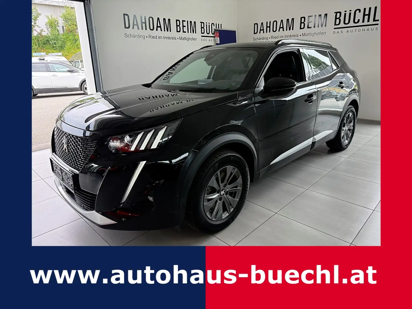 Peugeot e-2008 50kWh GT Schwarz - 1
