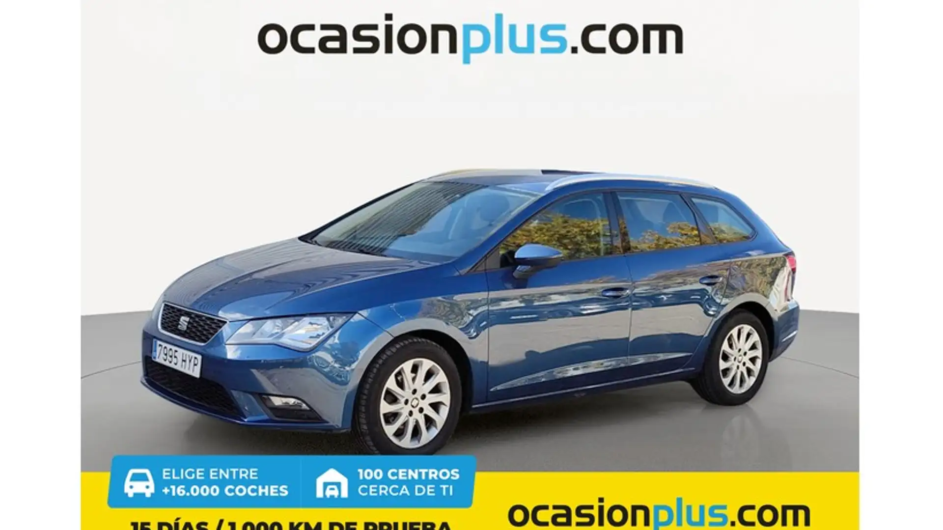SEAT Leon ST 1.6TDI CR S&S Style 105 Bleu - 1