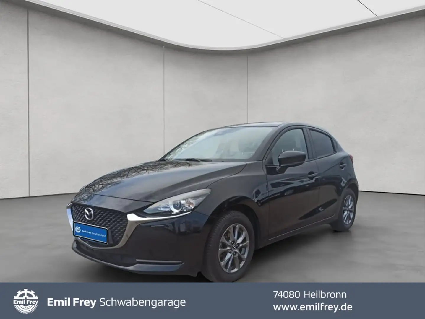 Mazda 2 SKYACTIV-G 75 Exclusive-Line Schwarz - 1