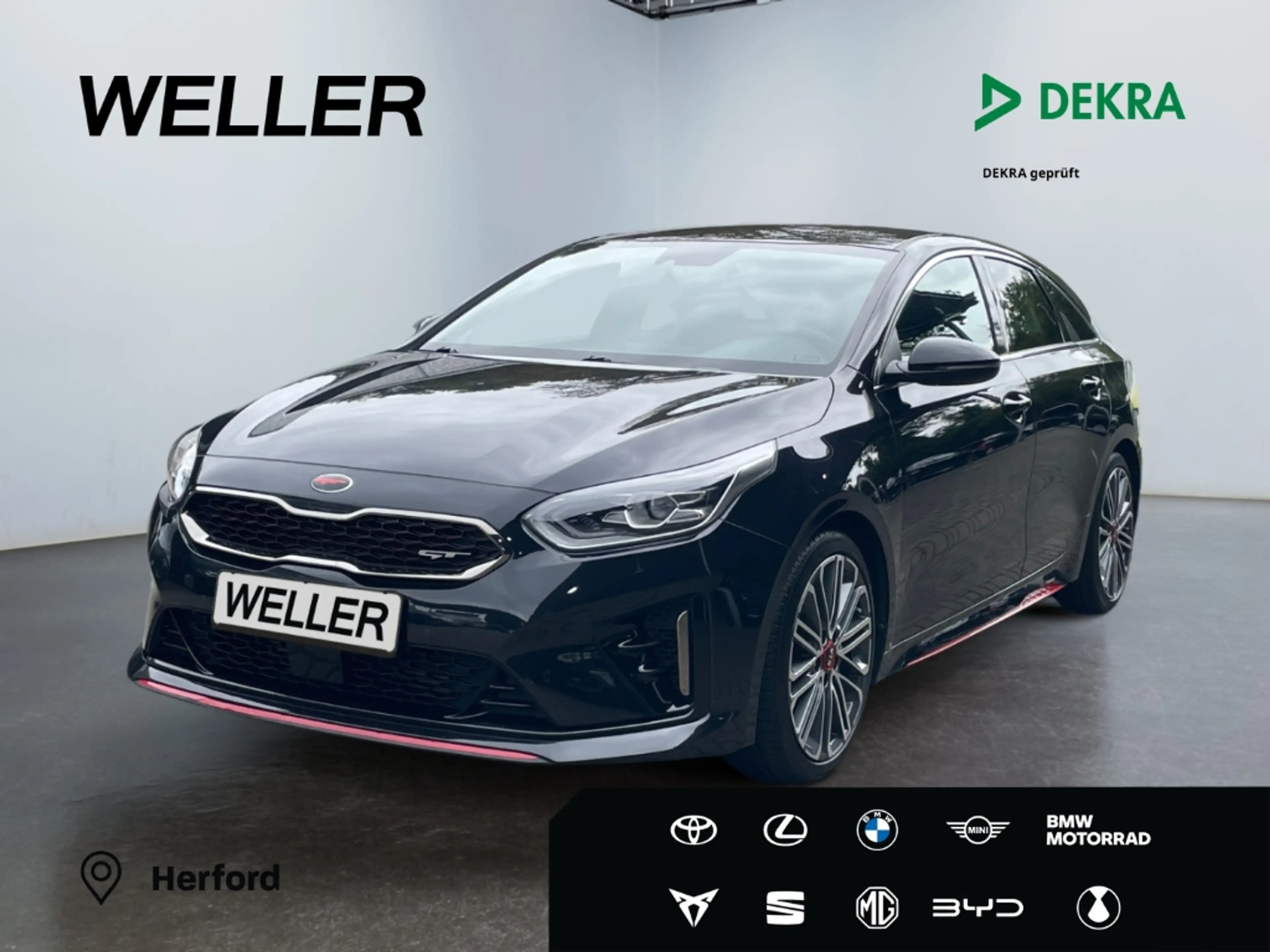 Kia ProCeed / pro_cee'd 1.6 T GT DCT *Bi-LED*JBL*el. Sitz*4xSHZ*