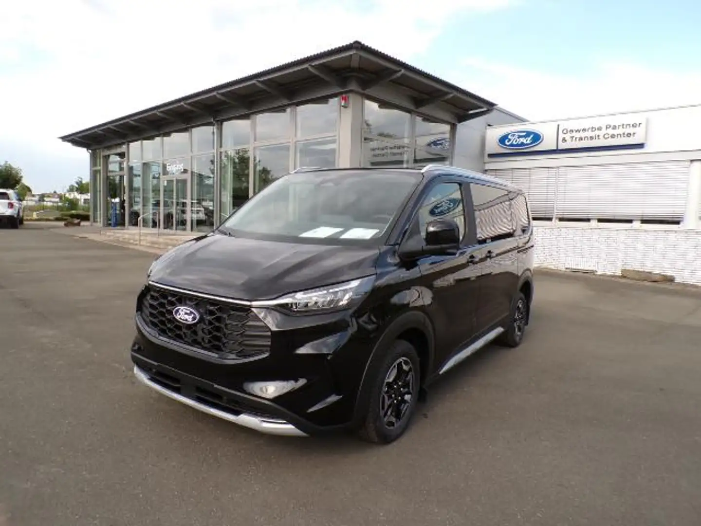 Ford Tourneo Custom Active L1 Techno 6 - FGS 5 Jahre Zwart - 1