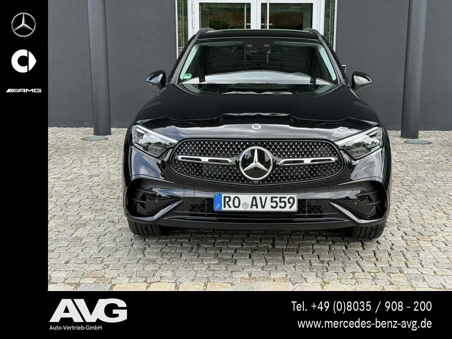 Mercedes-Benz GLC 450 GLC 450 d 4M AMG Pano HuD DIGITAL Stndhzg Night Schwarz - 2