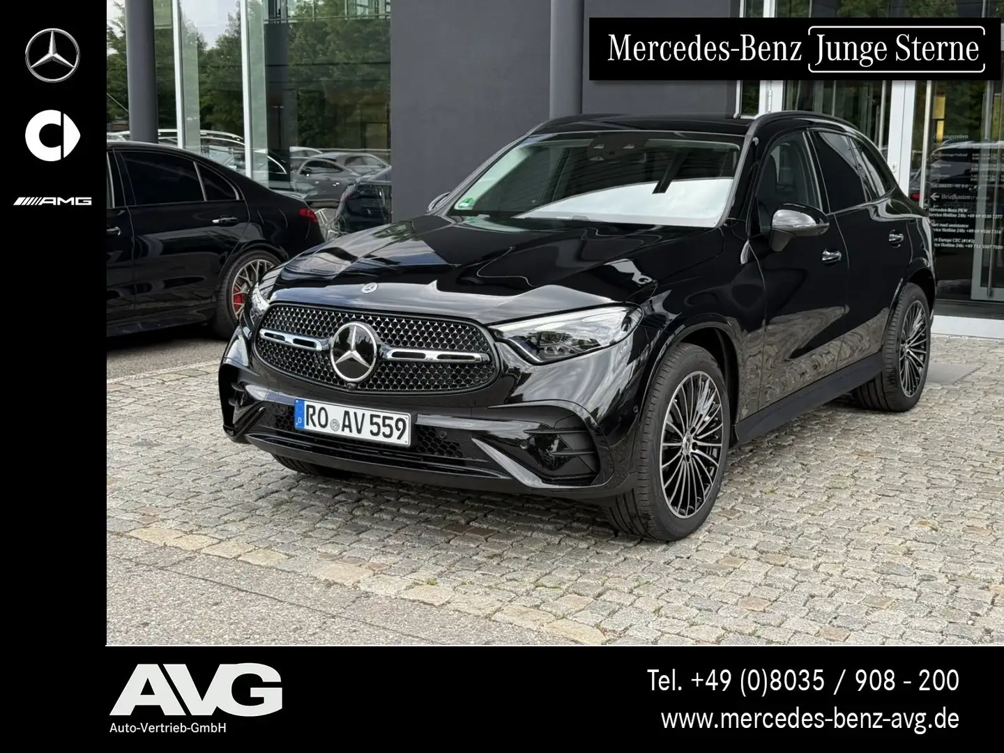 Mercedes-Benz GLC 450 GLC 450 d 4M AMG Pano HuD DIGITAL Memory Night Schwarz - 1