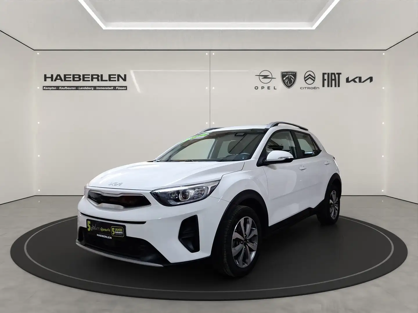 Kia Stonic 1.0 T-GDI Vision Navi+SHZ+Fernlichtass. Blanc - 2