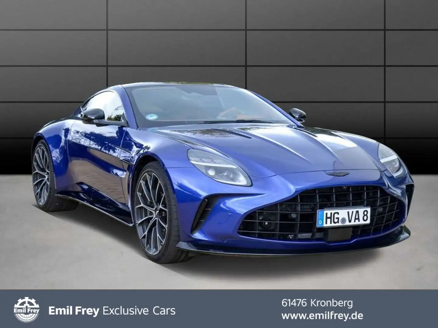 Aston Martin V8 NG V8 Vantage Coupe Blau - 1