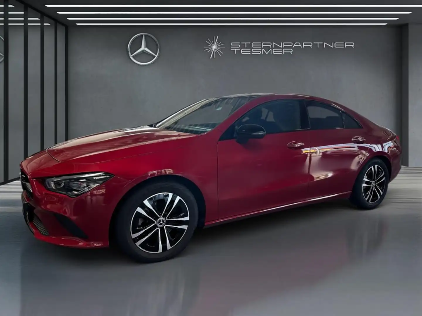 Mercedes-Benz CLA 200 Coupé 4M PROGRESSIVE+PANO+NIGHT+MBEAM Rot - 1