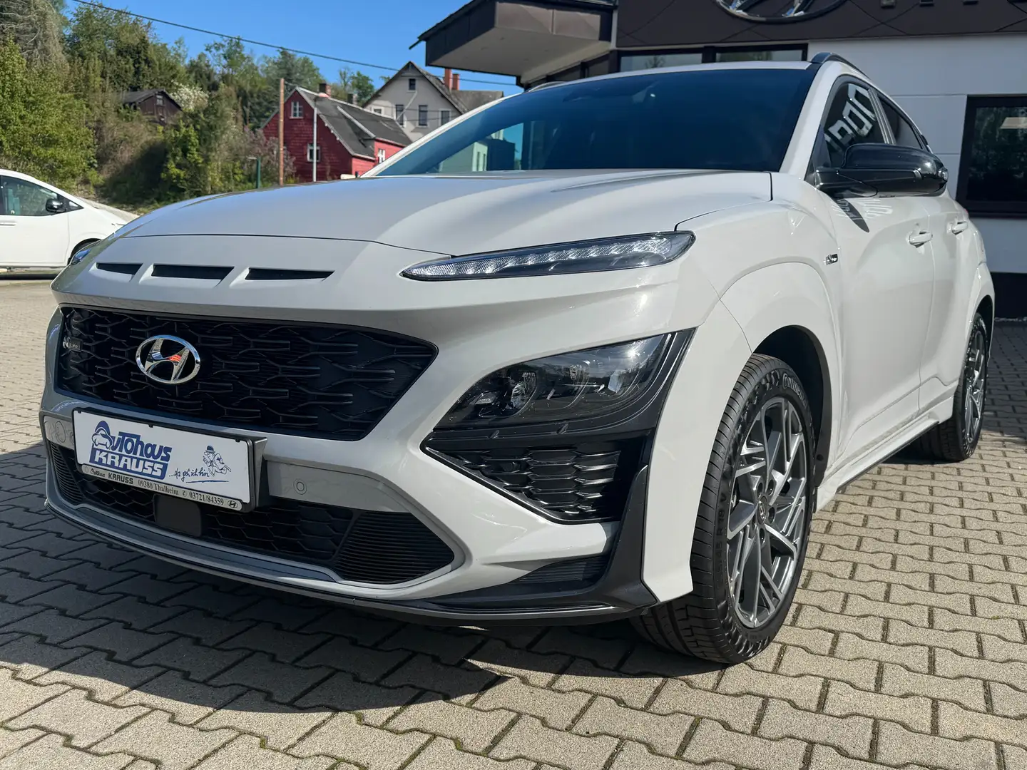 Hyundai KONA 1.6 T-GDi N Line Assistenz-Paket Schiebedach Сірий - 1