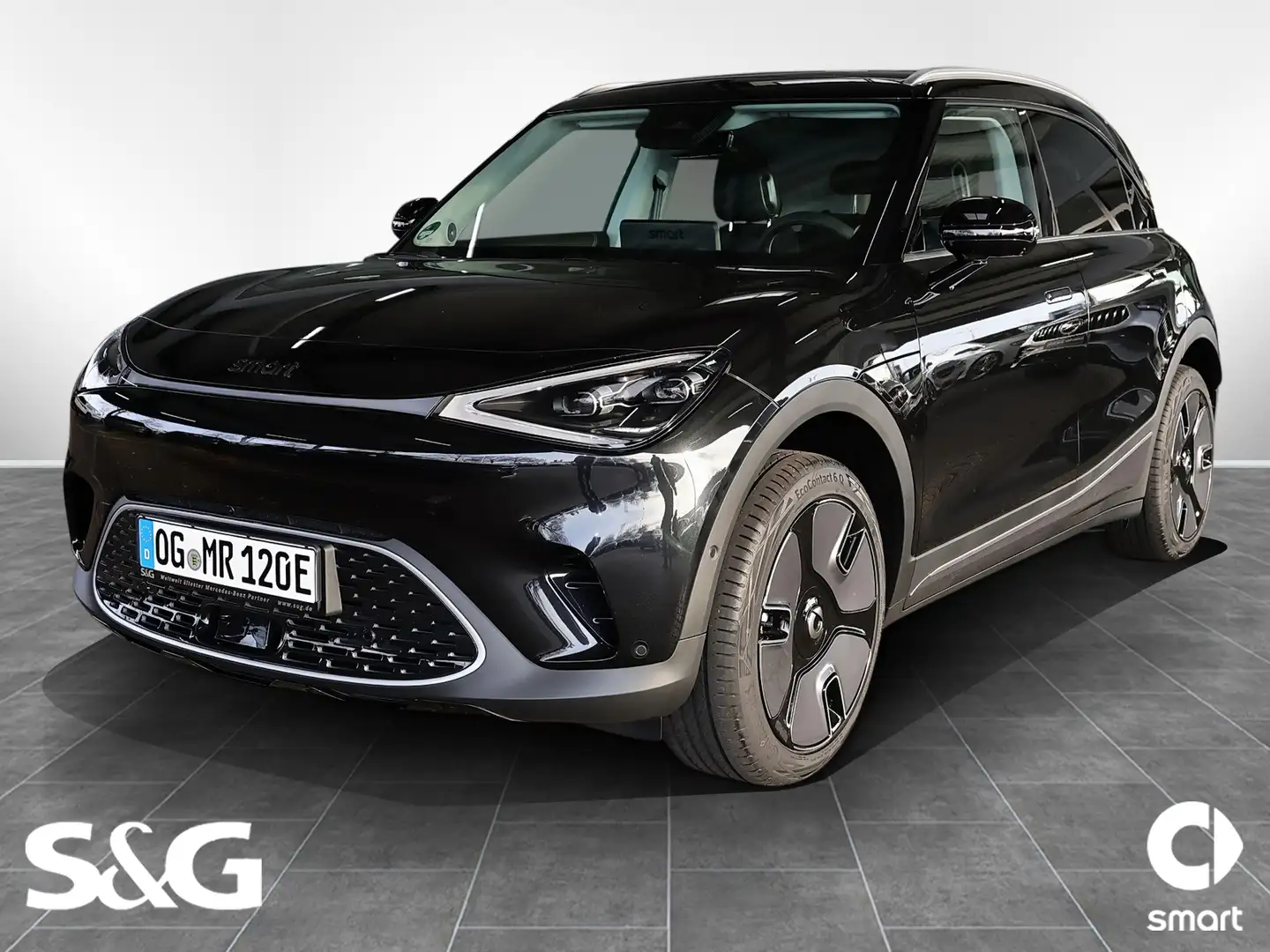 smart #1 PREMIUM 22KW+DAB+LED+360°+Navi+Head-UP+Fahras Noir - 1