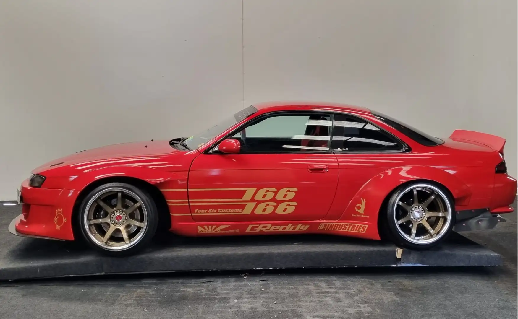 Nissan 200 SX 2.0-16V Custom Rocket Bunny engine has only 15.000 Red - 1