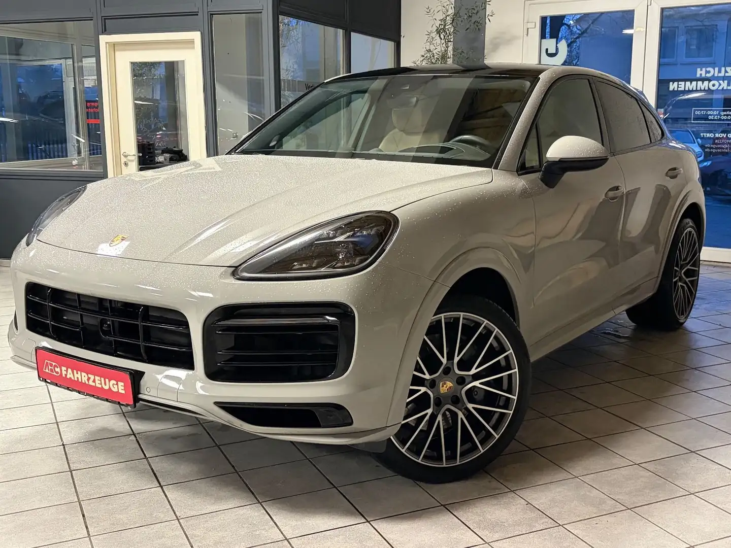 Porsche Cayenne Coupe S Chrono / Panorama / Standhz. / Gris - 2