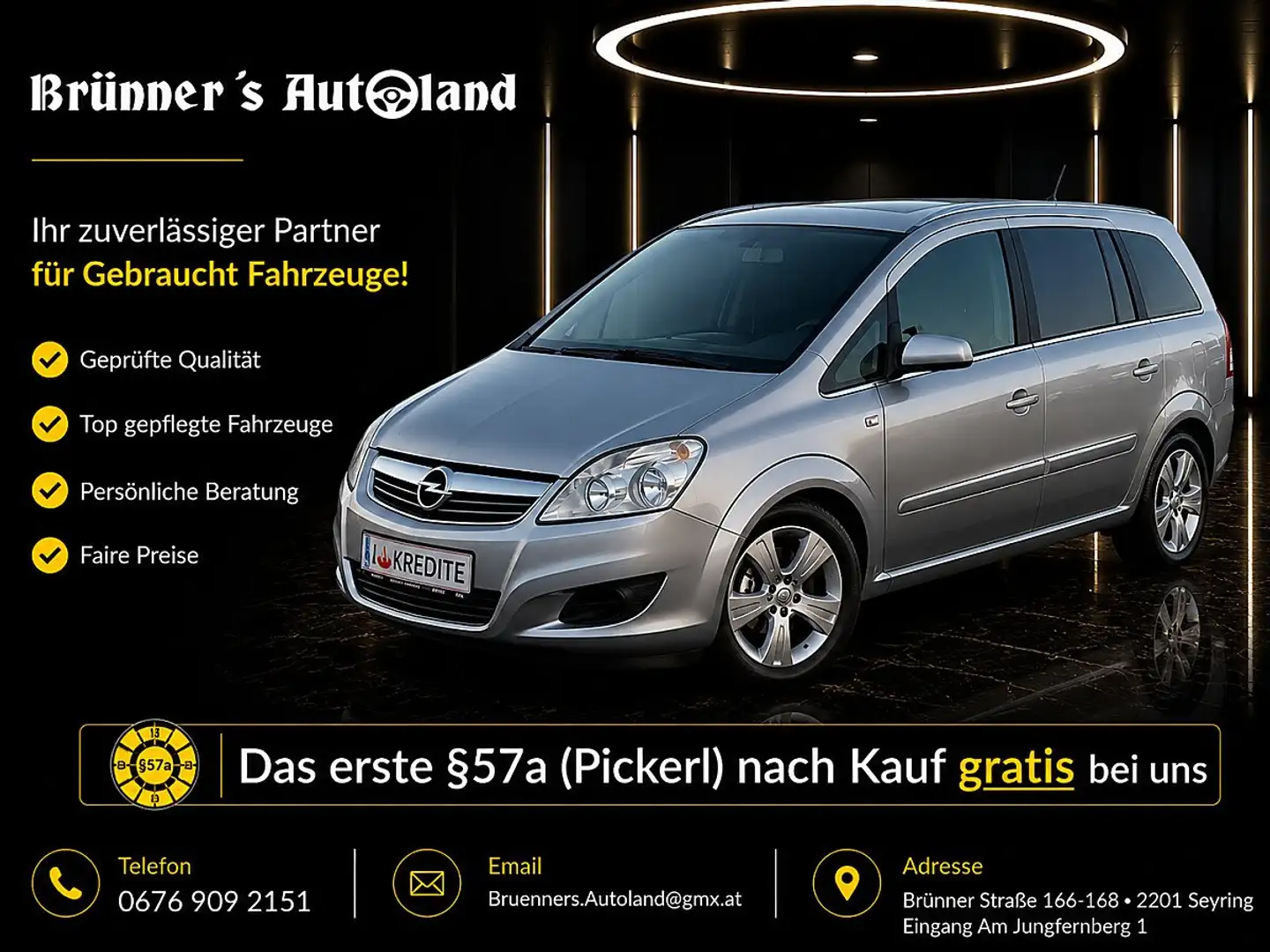 Opel Zafira Zafira Edition Plus 1,9 CDTI Edition Plus Grau - 1