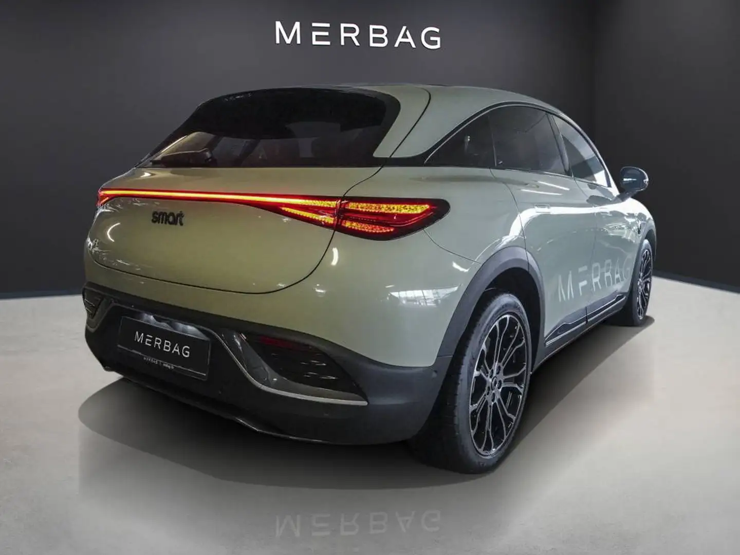 smart #3 Premium-LED-HUD-PANO-LEDER-MEMORY-SOUND-KAM Grün - 2