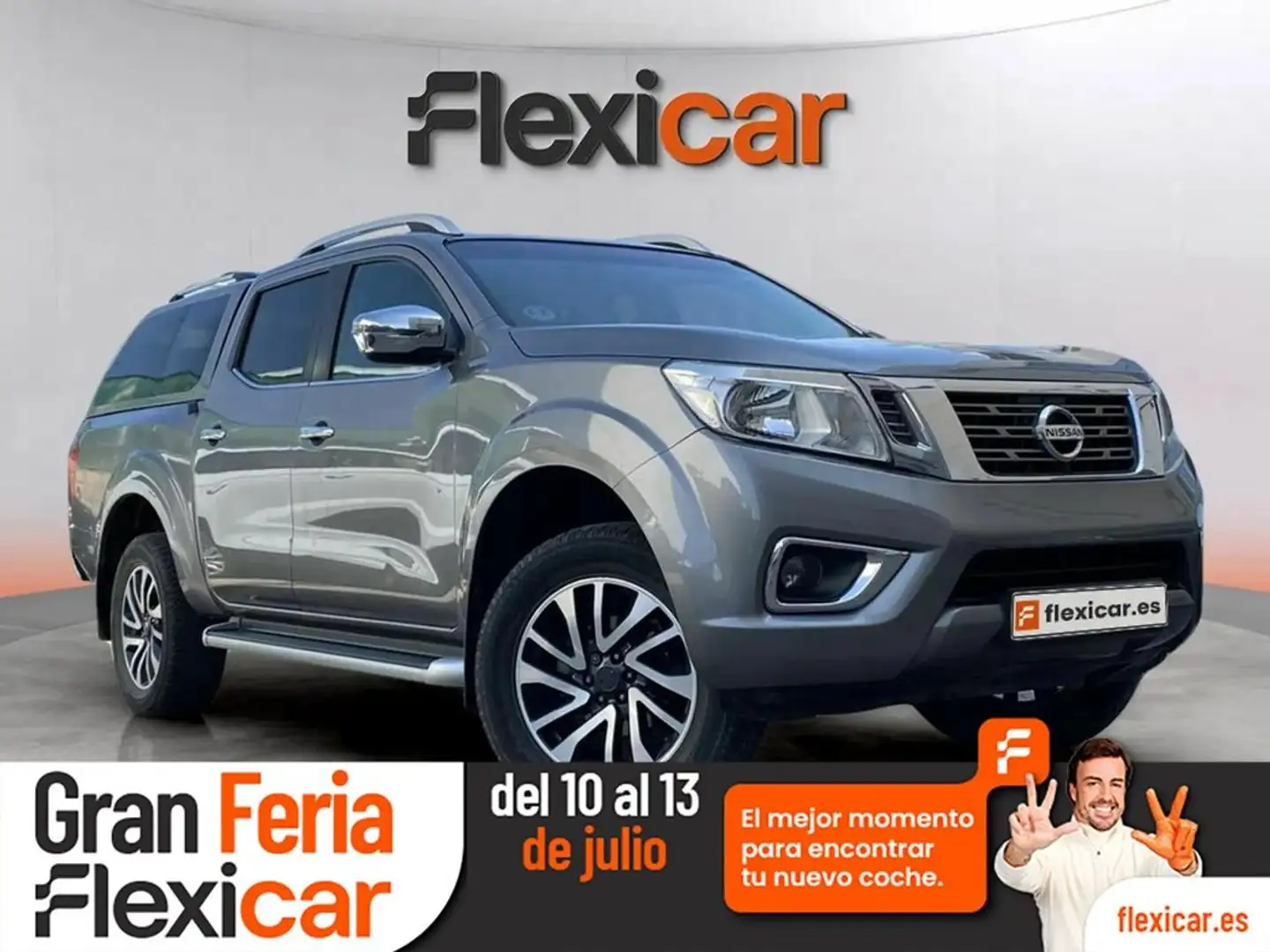 Nissan Navara 2.5 dCi 144CV FE Doble Cabina Cab 4X4 Gris - 1