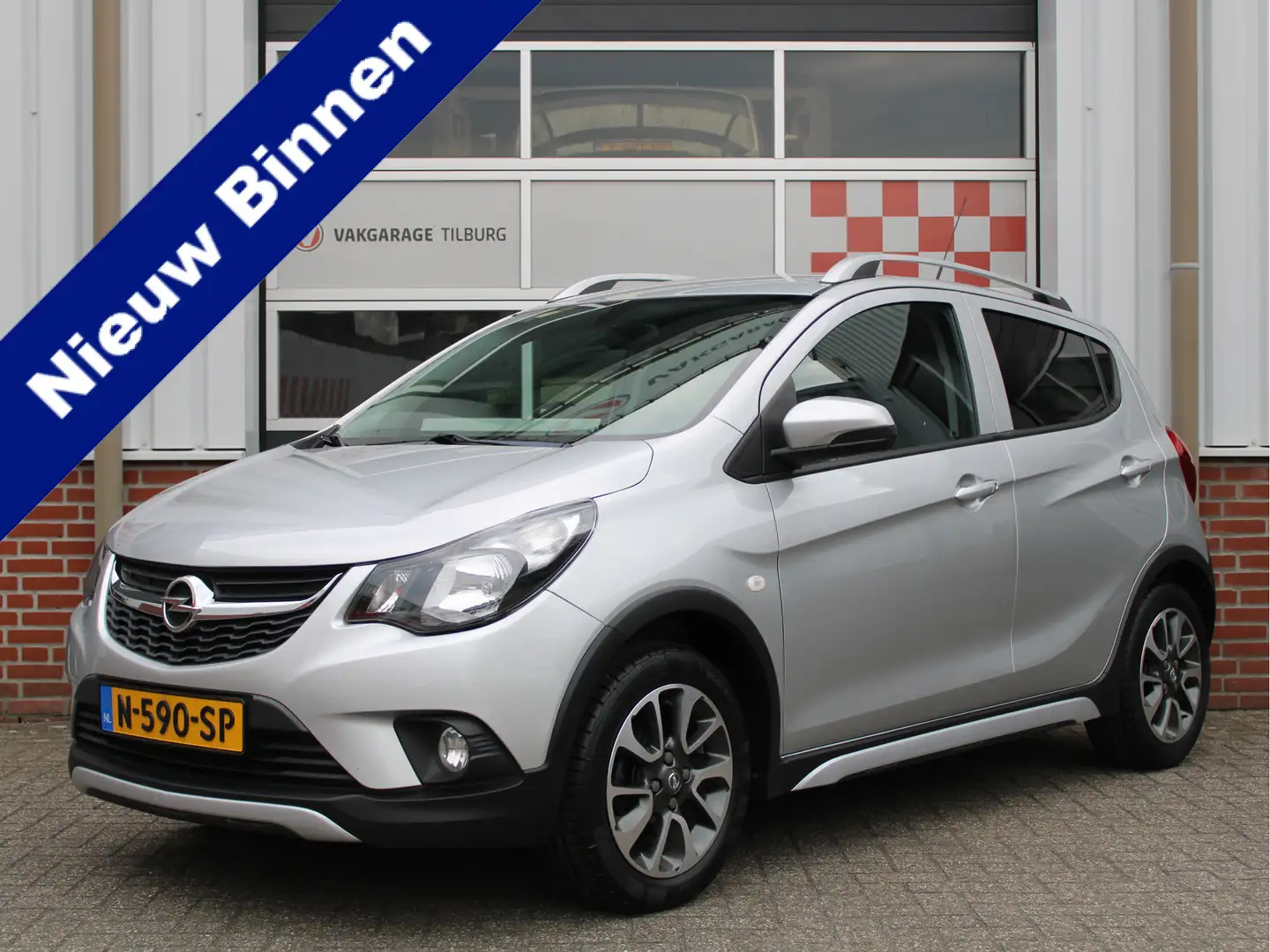 Opel Karl 1.0 Rocks Online Edition /Cruise control/CV/Apple Grijs - 1