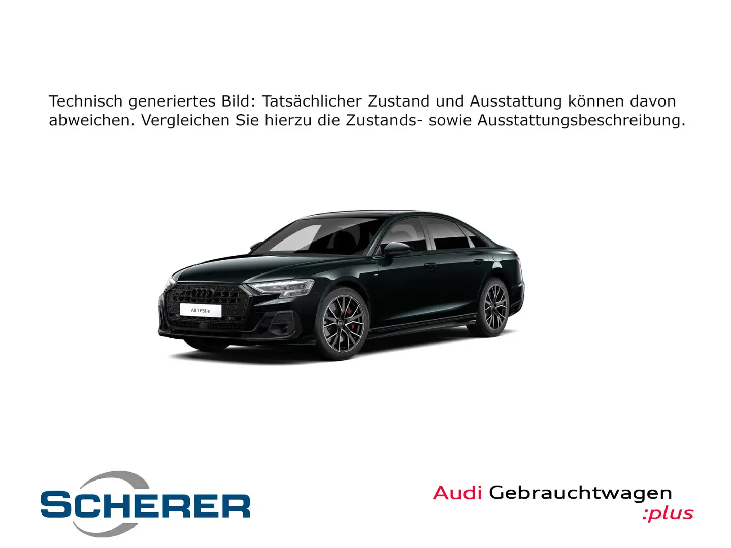 Audi A8 S line 60 TFSIe quattro MATRIX PANO B&O LEDER Schwarz - 1