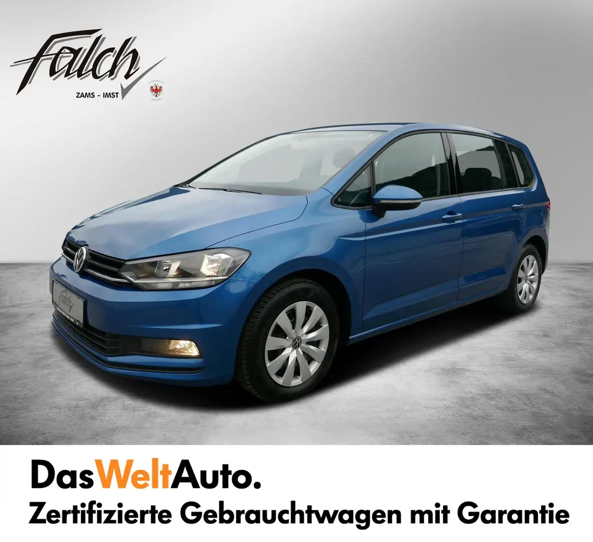 Volkswagen Touran TDI SCR 5-Sitzer Bleu - 1