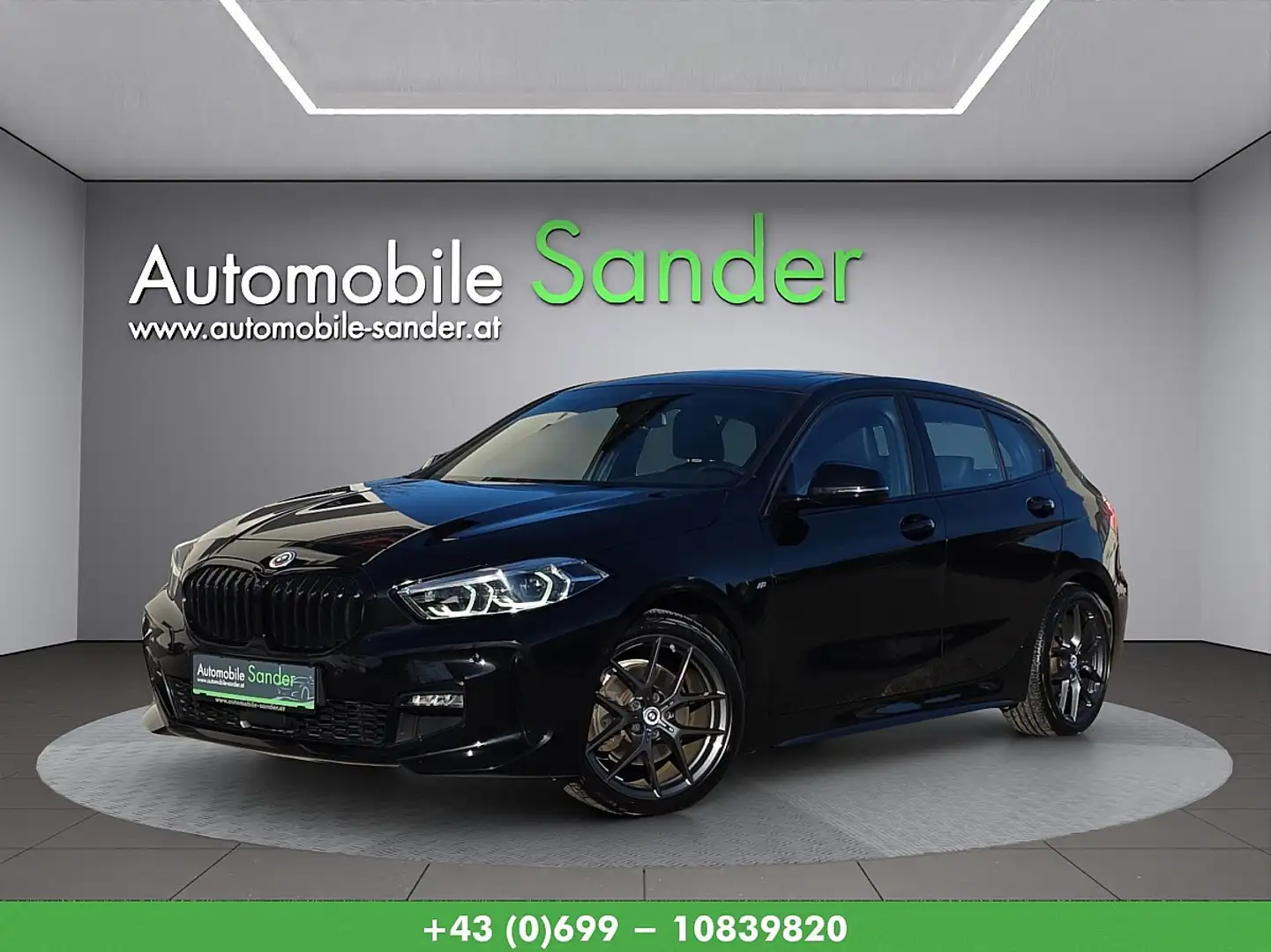 BMW 118 d M-SPORT Aut.*1.Besitz*Panorama*Keyless* Noir - 1