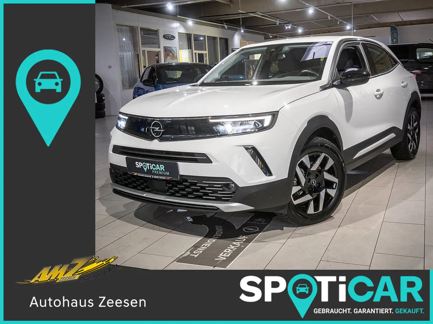 Opel Mokka-E Elegance STANDHZ KLIMA KAMERA PDC LED Wit - 1