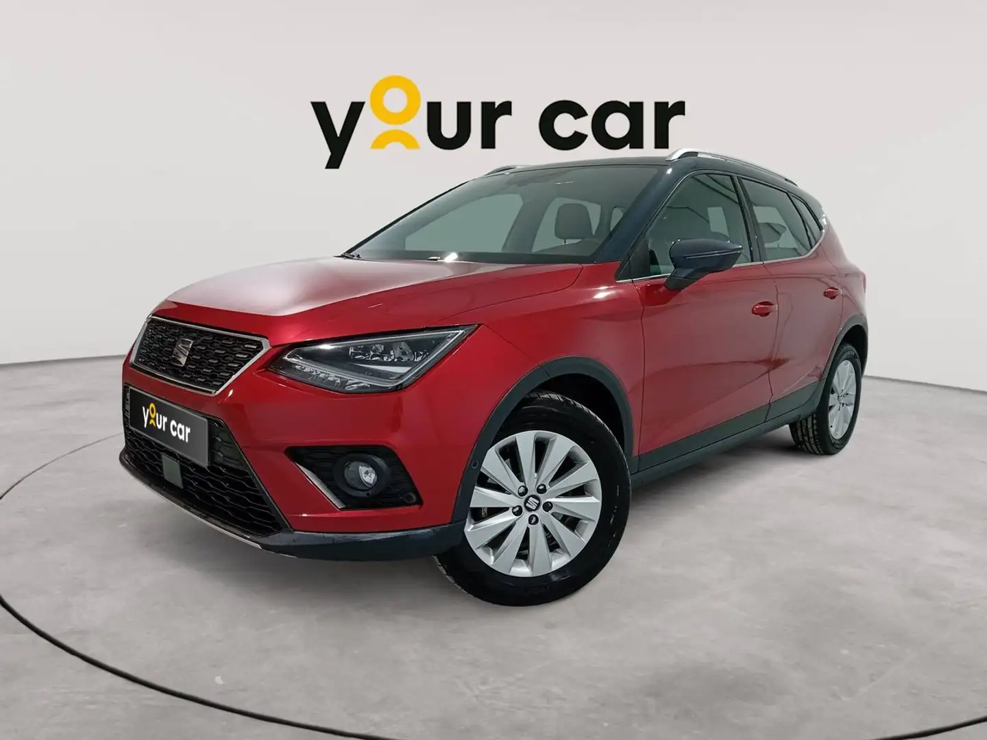 SEAT Arona 1.6 TDI 70kW (95CV) Xcellence Ecomotive Rouge - 1