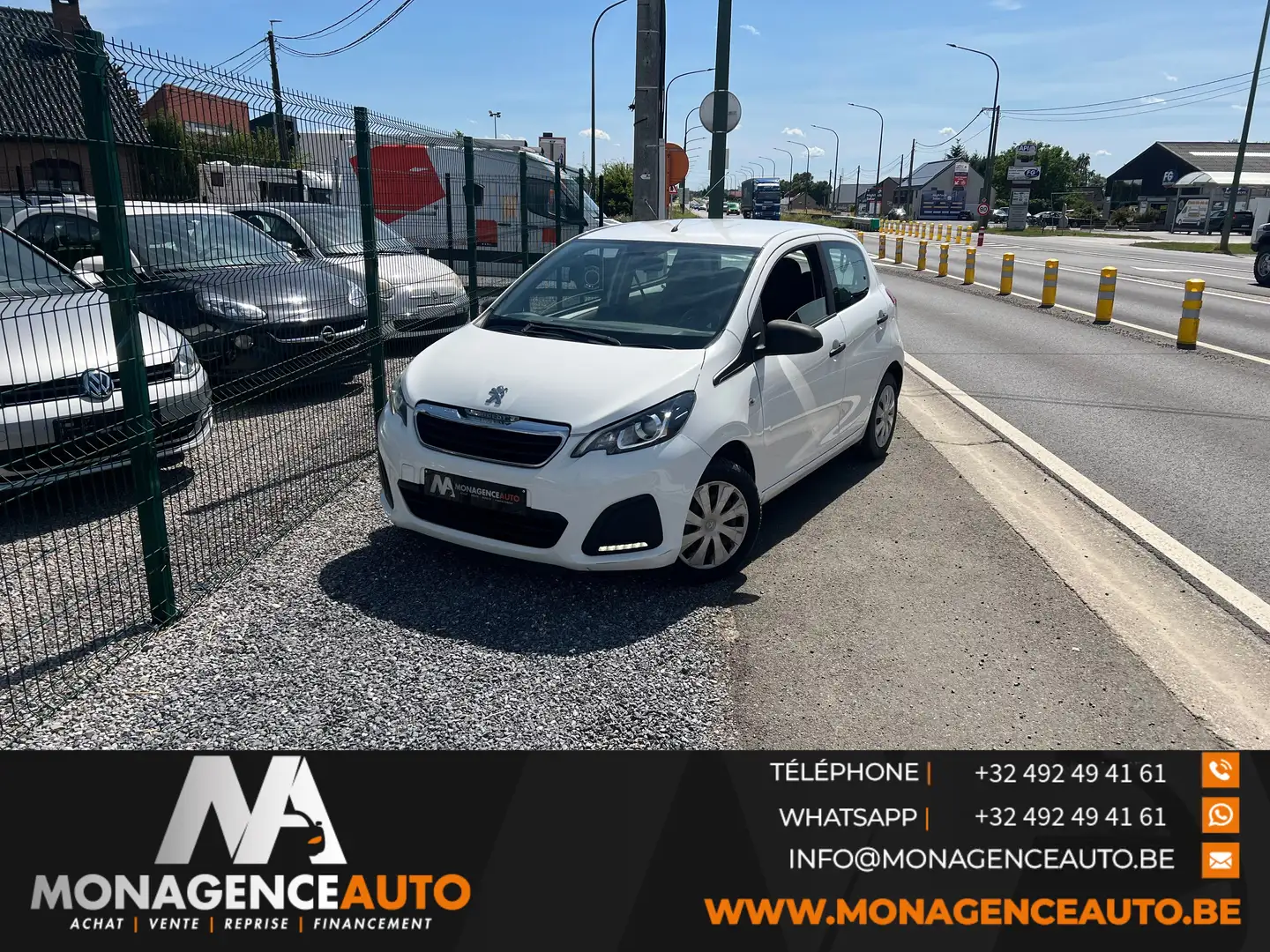 Peugeot 108 - moteur Toyota - Weiß - 1