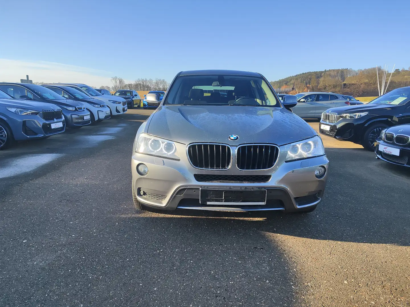 BMW X3 xDrive20d Navi PanoDach Kamera SHZ Сірий - 2