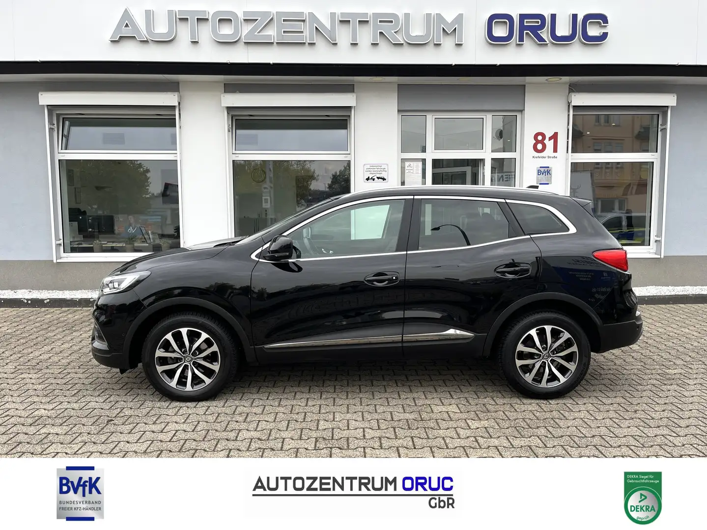 Renault Kadjar dCi 115 Intens *LED*Navi* Schwarz - 1