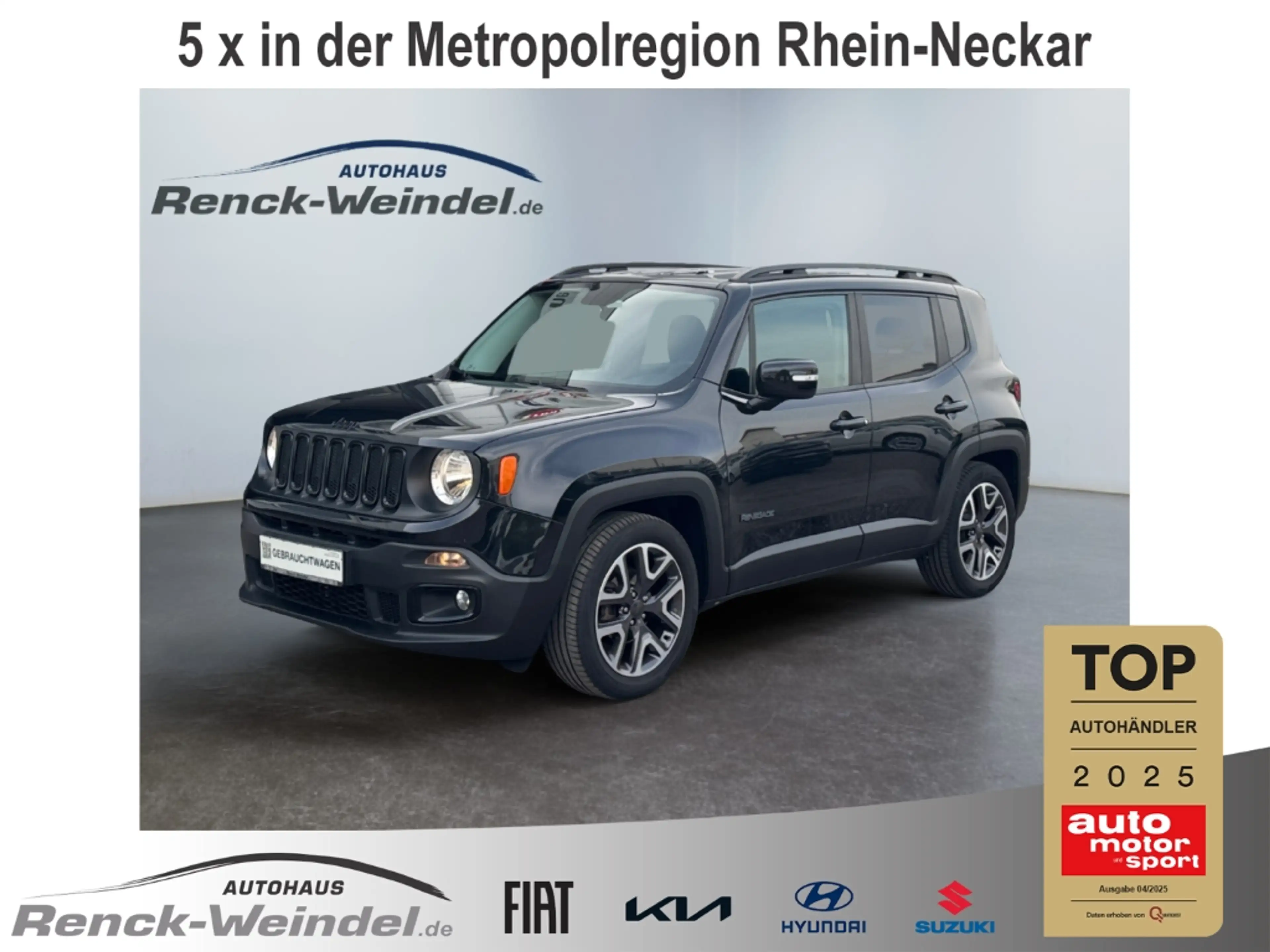 Jeep Renegade Longitude FWD 1 MY17 Night Eagle II 1.4l MultiAir