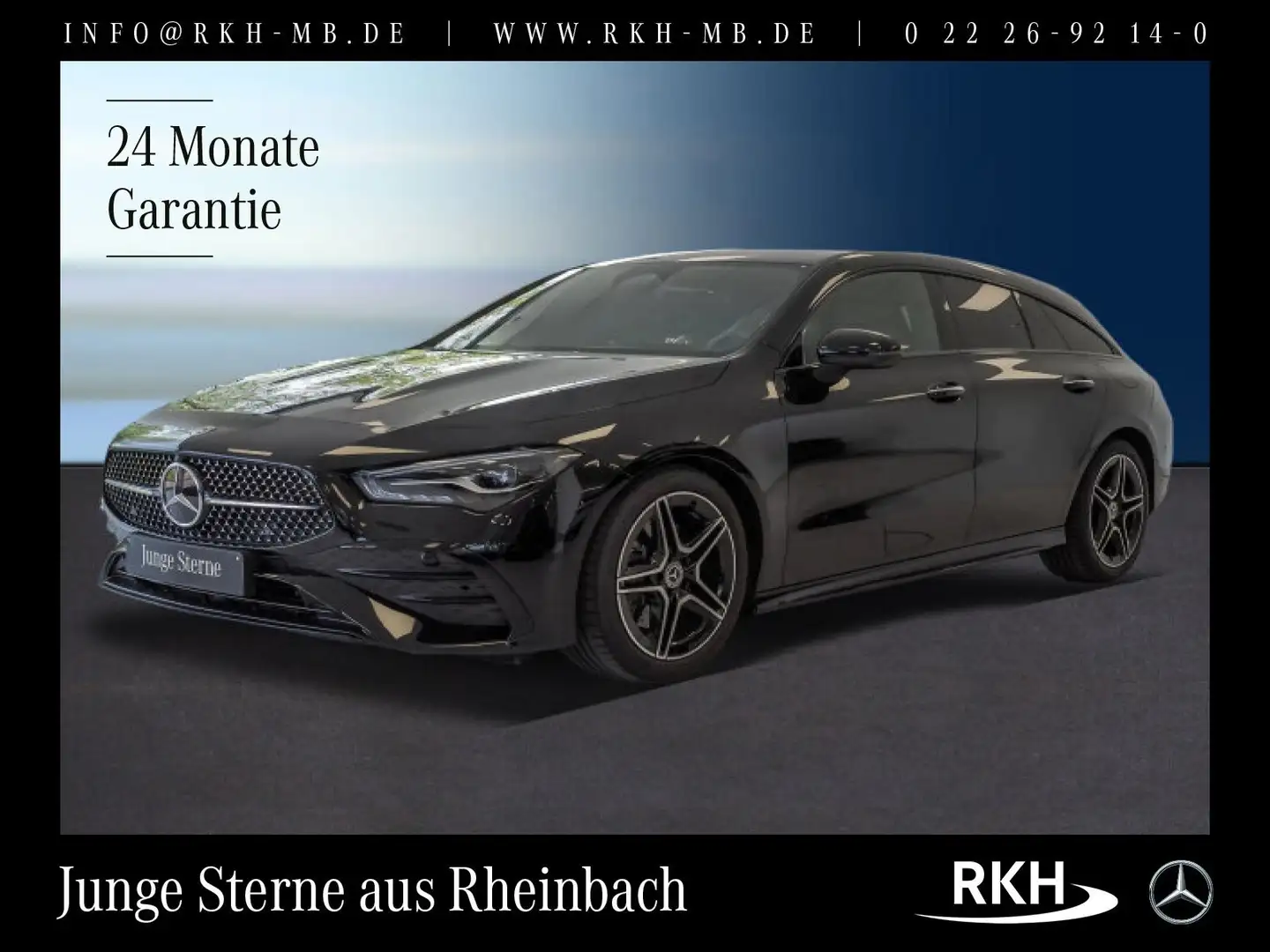 Mercedes-Benz CLA 200 CLA 200 SB AMG Line Night/360°/Distr/Totw/LED Noir - 1