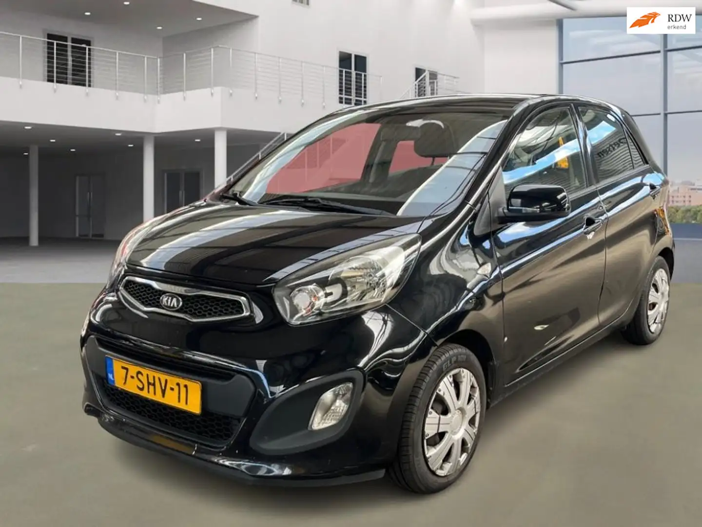 Kia Picanto 1.0 CVVT ISG Pack NAVI AIRCO 2 X SLEUTELS ELEC.PAK Noir - 1