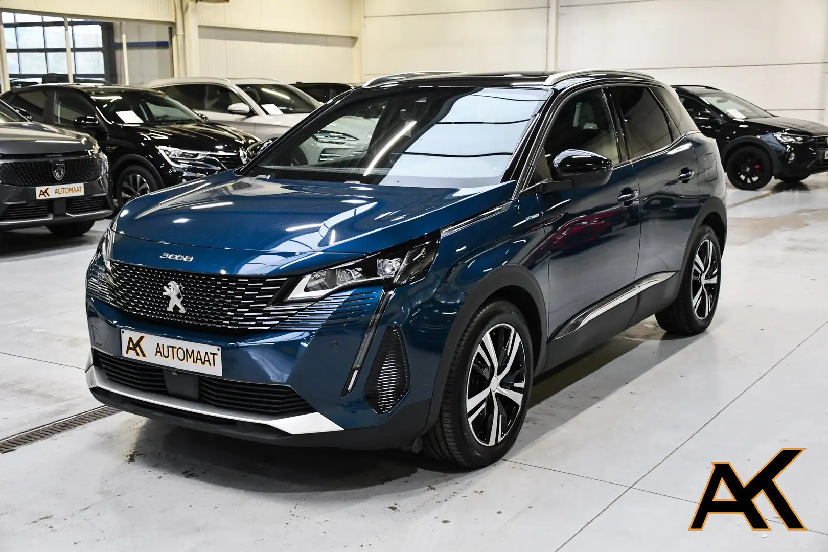 Peugeot 3008 3008 GT-Line PHEV - NAVI / CAMERA / PANO / ACC Bleu - 1