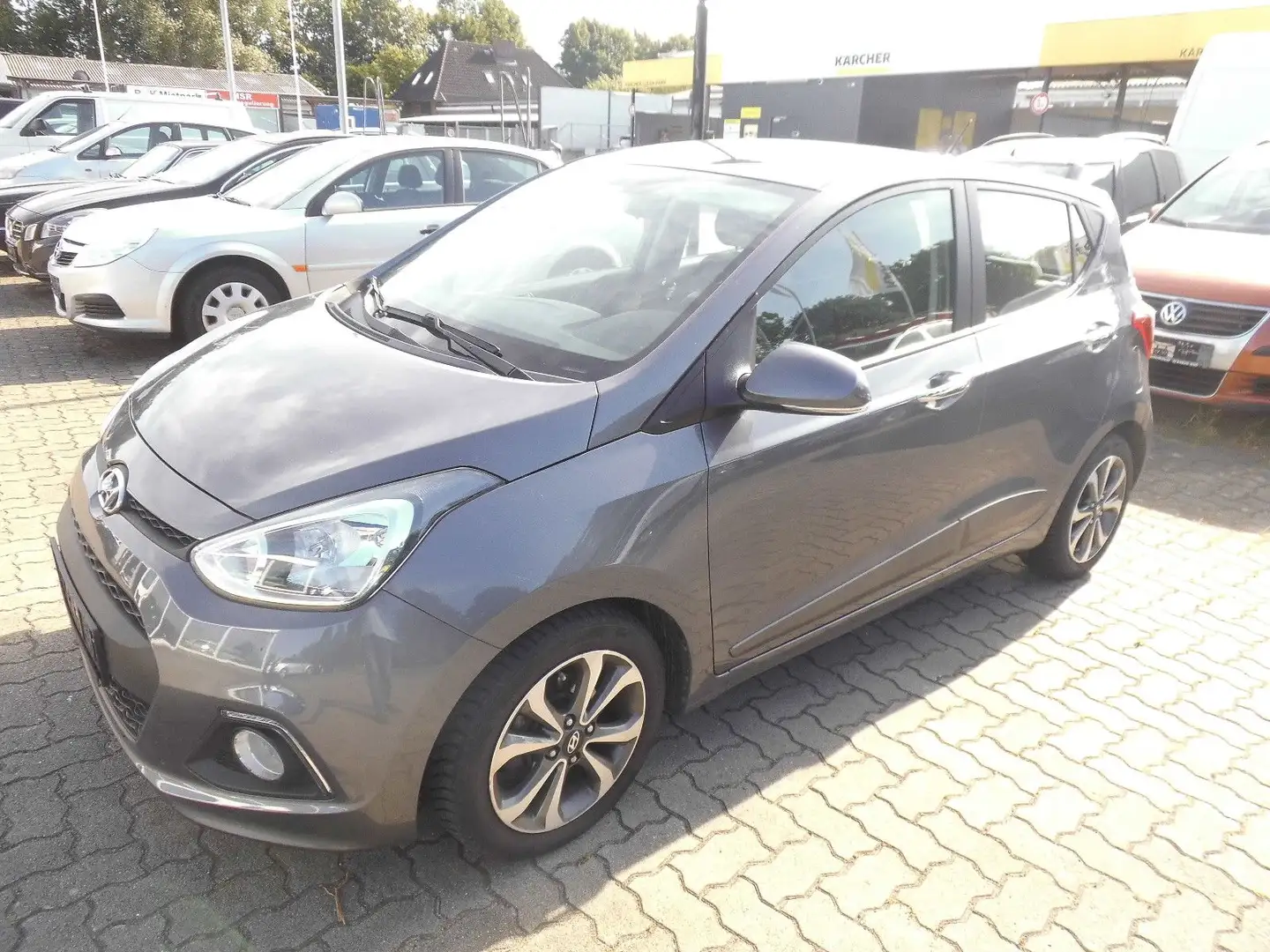 Hyundai i10 Style 1.Hand,TÜV NEU, Scheckh.gepfl. Grau - 2