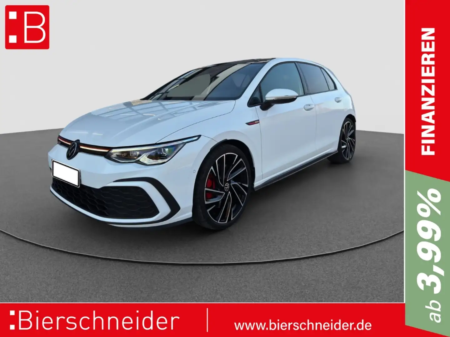 Volkswagen Golf GTI 8 2.0 TSI DSG PANO KAMERA ACC NAVI Weiß - 1