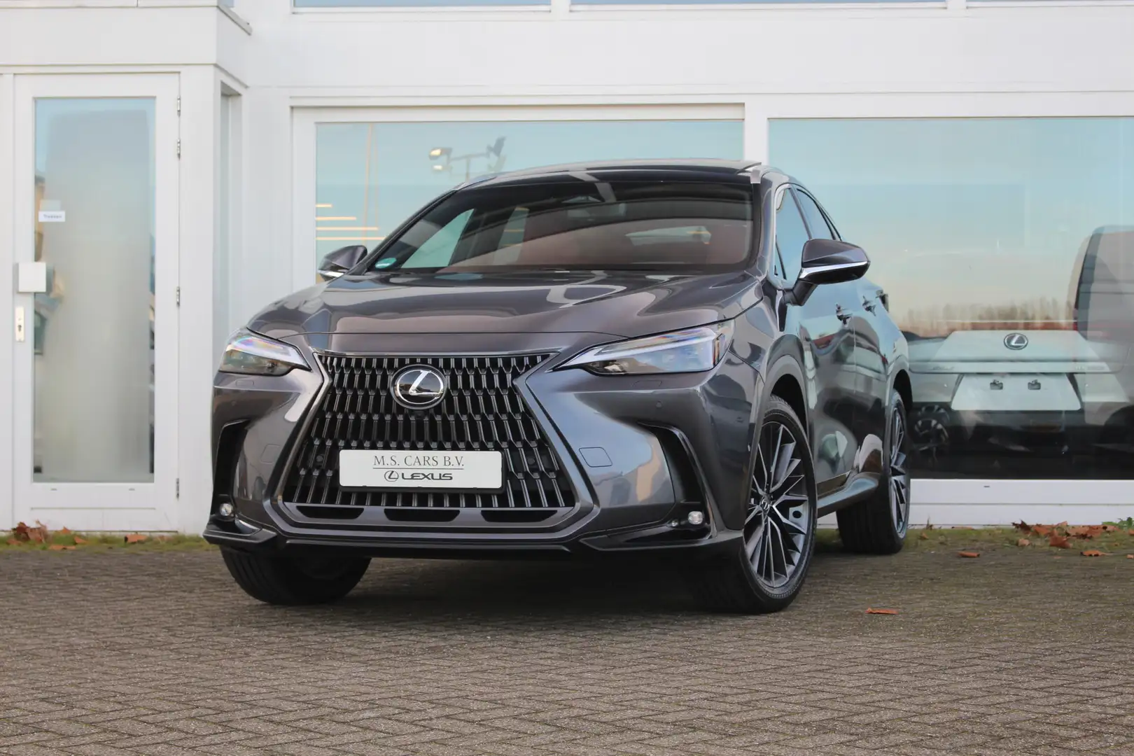 Lexus NX 350h Hybride AWD President Line I Pano I Mark Lev. I Ga Gris - 1