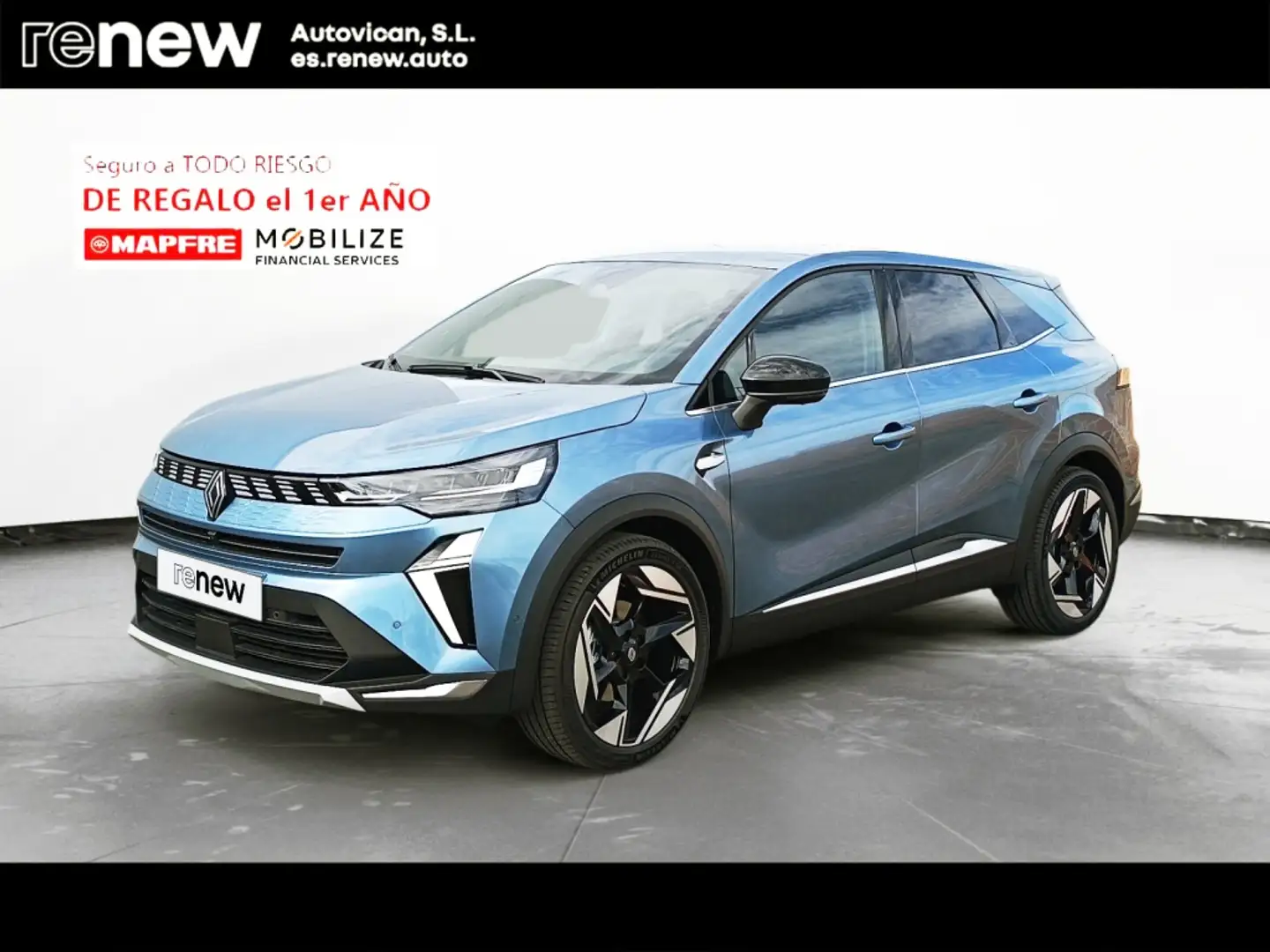 Renault Symbioz 1.6 HEV 145 E-TECH 145 ICONIC 5P Azul - 1