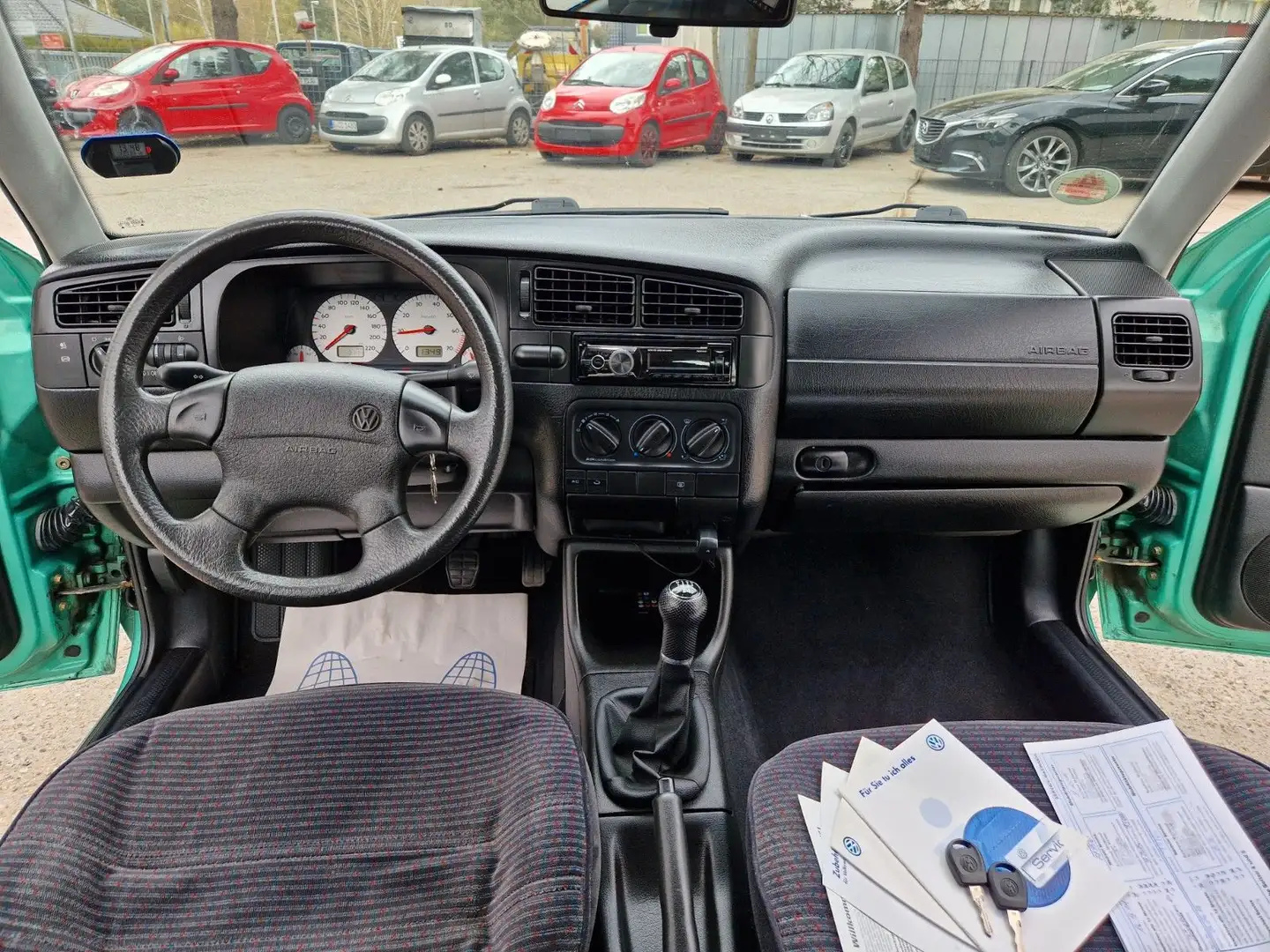 Volkswagen Golf 3 1.8i 133TKM KLiMA *YOUNGTiMER* Verde - 2