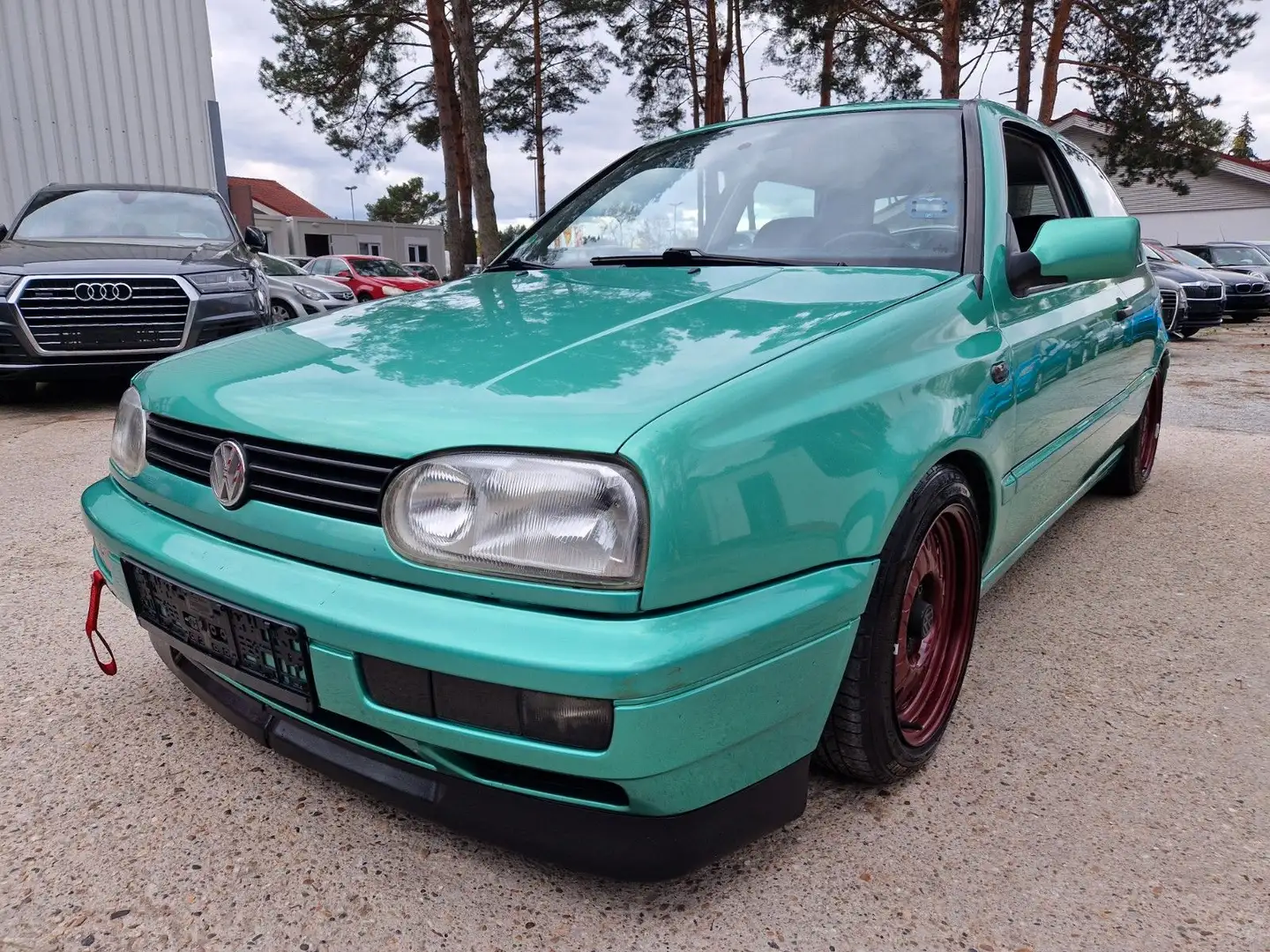 Volkswagen Golf 3 1.8i 133TKM KLiMA *YOUNGTiMER* Verde - 1