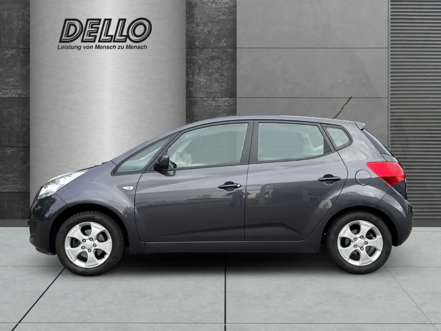 Kia Venga 1.4 Edition 7 SHZ Tel.-Vorb. Alu Klima Freisprech Grigio - 2